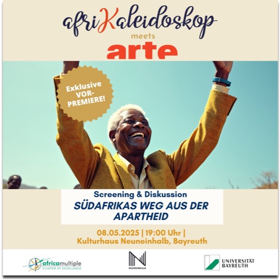 Sharepic - ARTE afriKaleidoskop Südafrika